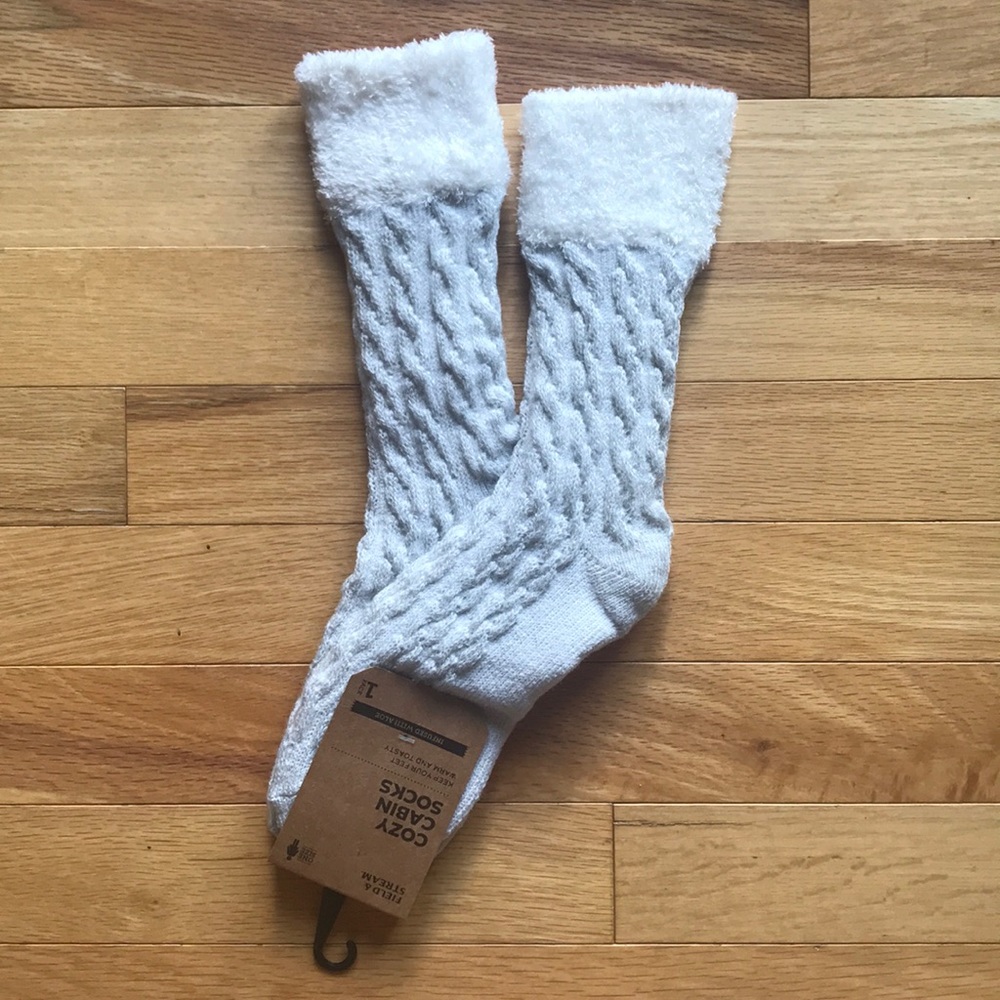 Fuzzy Cabin Socks
